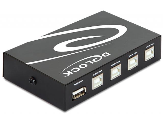 Delock Switch USB 2.0 4 port manual 