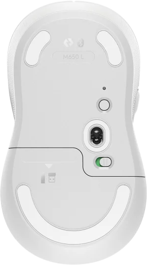 Безжична Мишка Logitech Off-white Signature M650 L LEFT 