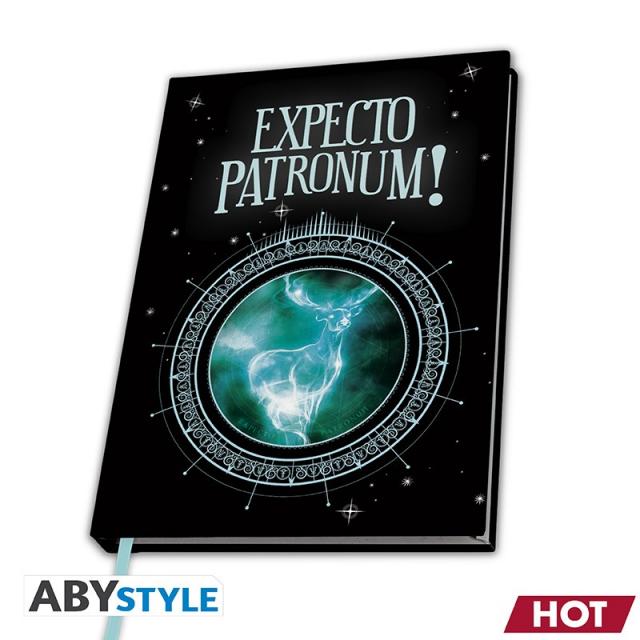 Тефтер ABYSTYLE HARRY POTTER Premium Heat Change Patronus A5 