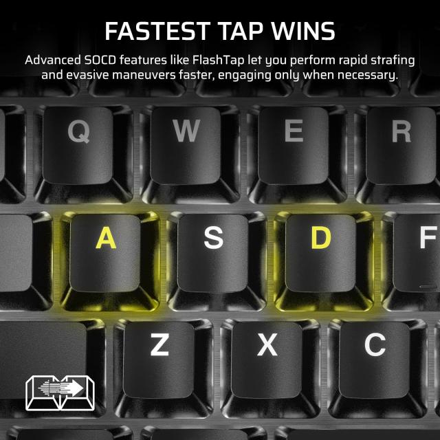 Gaming Mechanical keyboard CORSAIR K70 Core RGB Corsair Linear Red Switch - Carbon Gray 