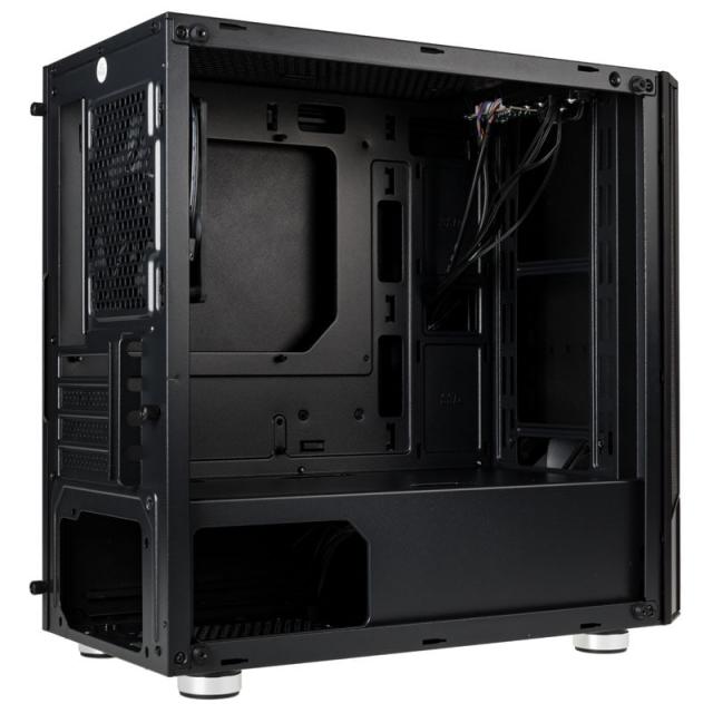 Кутия Kolink Citadel Tempered Glass, Micro-ATX, Черен 