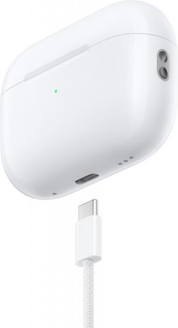 Блутут слушалки Apple AirPods Pro 2nd Gen 2023, USB-C, Бели 