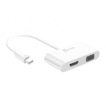 j5create JDA172 mini DisplayPort™ to HDMI™/ VGA Adapter