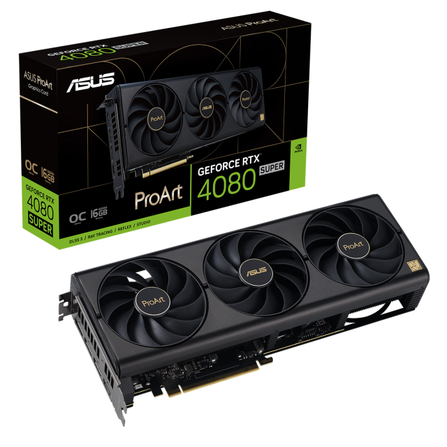 Видео карта ASUS ProArt RTX 4080 SUPER OC 16GB GDDR6X 