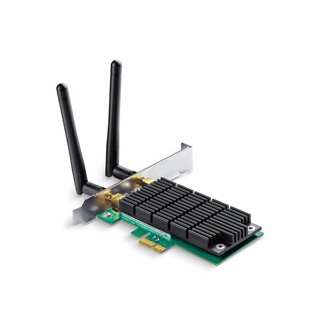 Wireless Adapter TP-LINK Archer T6E , AC 1300, Dual band, PCI-EX, 2 external antennas 