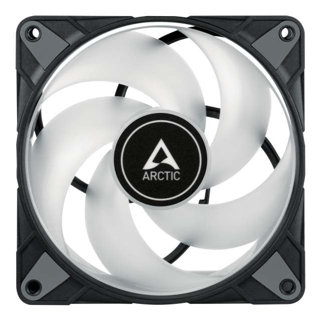 Вентилатори ARCTIC P12 Black, A-RGB, 120mm, 3 Fan комплект 