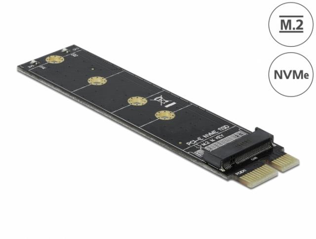 Адаптер Delock 64105, PCI Express x1 към M.2 Key M 