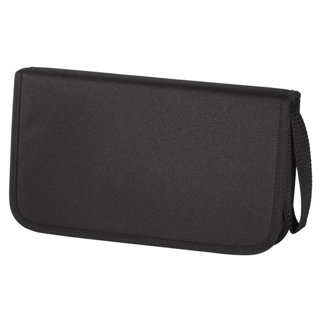 CD/DVD/Blu-ray Wallet, 64 HAMA, black 