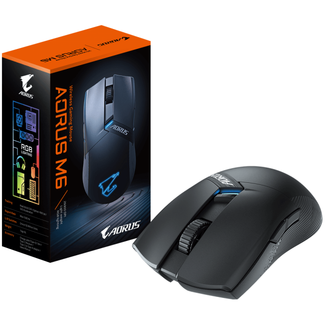 Wireless Gaming Mousе Gigabyte Aorus M6 RGB Fusion 