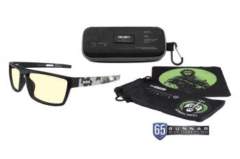 Combo Gaming glasses GUNNAR x Call of Duty Tactical Edition Amber Gunnar-Focus  - Glasses, Case