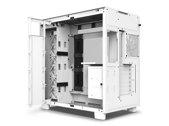 Кутия NZXT H9 Flow Matte White 