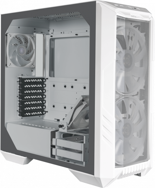 Кутия Cooler Master HAF 500 - Бяла 
