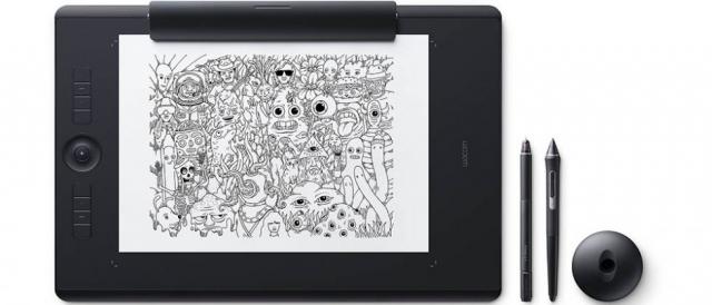 Графичен таблет Wacom Intuos Pro M Paper, Черен 