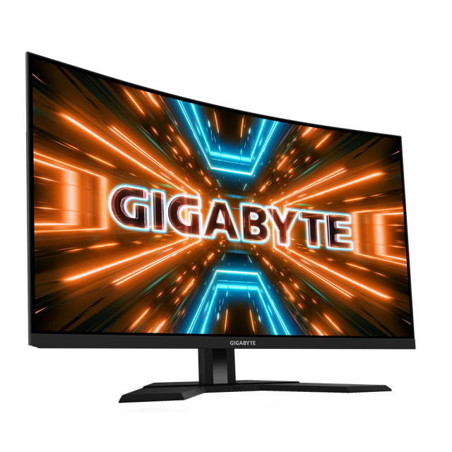 Gaming Monitor Gigabyte M32UC, 31.5" SS VA UHD 3840x2160, Curved 1500R, 144Hz, 1ms, HDR 400, KVM 