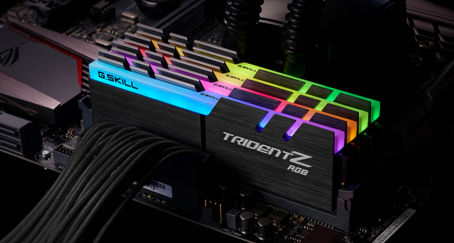 Memory G.SKILL Trident Z RGB 64GB(4x16GB) DDR4 3600MHz F4-3600C17Q-64GTZR 