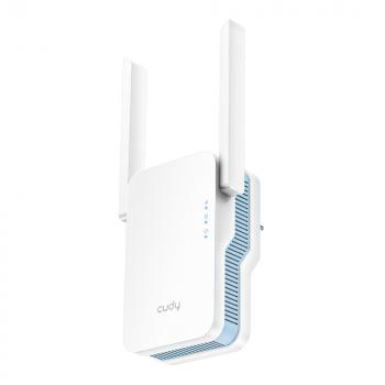 Wireless Range Extender Cudy RE1200, 2.4/5 GHz, 300 - 867 Mbps, 10/100