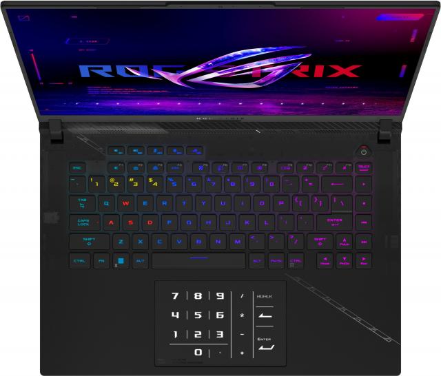 Лаптоп ASUS ROG Strix SCAR 16 2023 G634JY-NM001X, 16.0", WQXGA, Intel Core i9-13980HX (1.6/5.6GHz, 36M), RTX 4090 16GB GDDR6, 32 GB, 2 TB SSD, Windows 11 