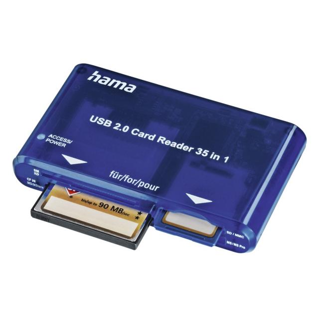 Hama "35in1" USB 2.0 Multi Card Reader 