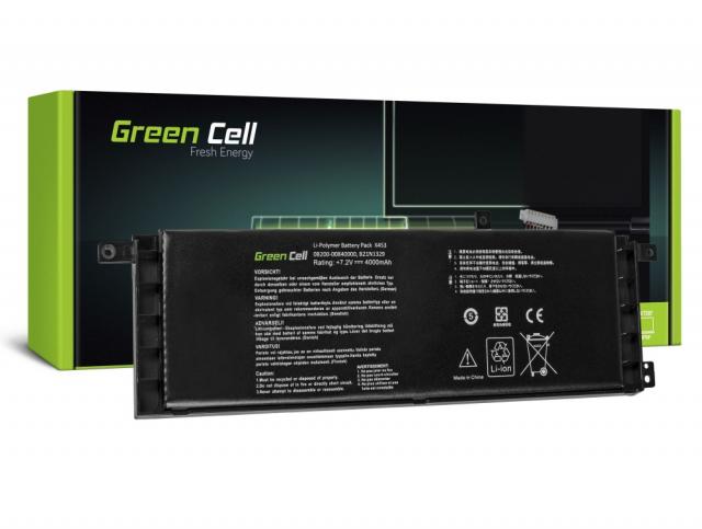 Laptop Battery for  Asus X553 X553M F553 F553M / 7,2V 3800mAh   GREEN CELL 