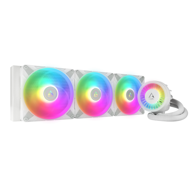 Охладител за процесор Arctic Liquid Freezer III 420 White A-RGB 