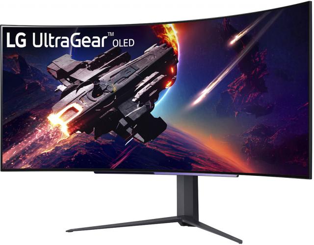 Monitor LG UltraGear - 45 inch OLED Curved WQHD (3440 x 1440), 240Hz, 0.3ms 