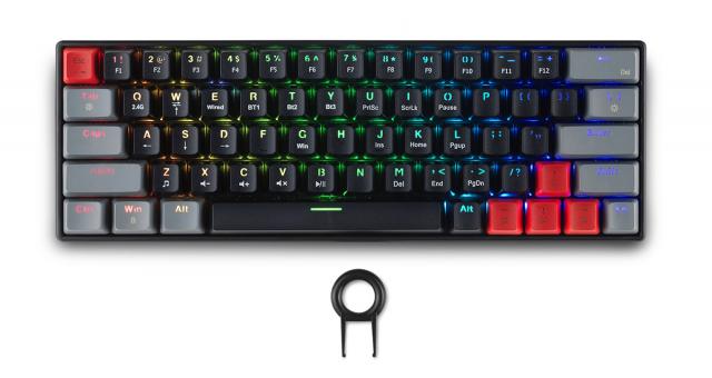 Gaming Wireless Keyboard Spartan Gear Pegasus 2 RGB Black/Grey 