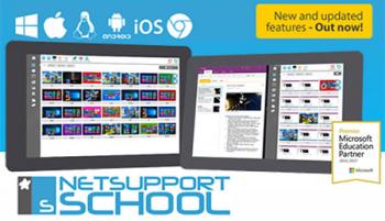 Софтуер за управление работата в класна стая Netsupport school NSS ver.14 +поддръжка за 3 год.