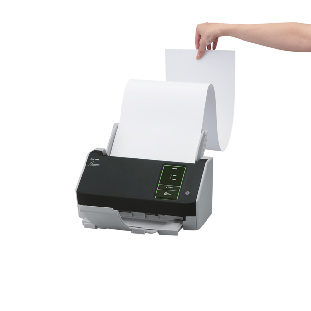 Document Scanner Ricoh Fi-8040, 40 ppm, 80 ipm, ADF 50 pages, 4.3" тъч, USB 3.2, LAN 