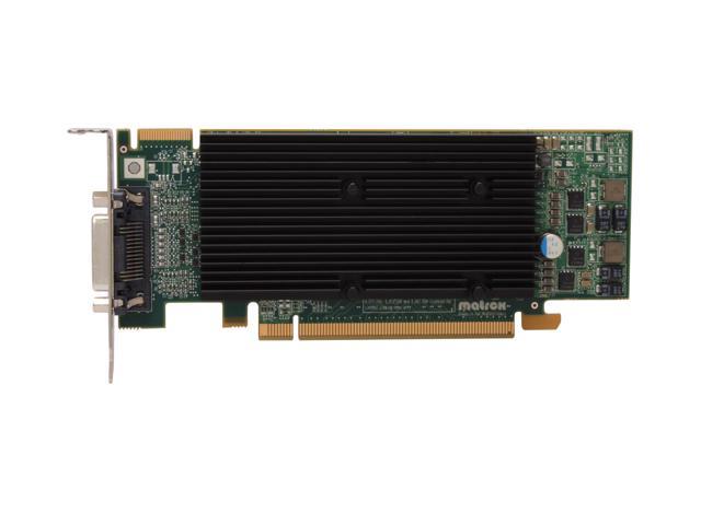 Graphic card Matrox M9120-E512LPUF Plus 512MB GDDR PCIe x16 Low Profile, Workstation  