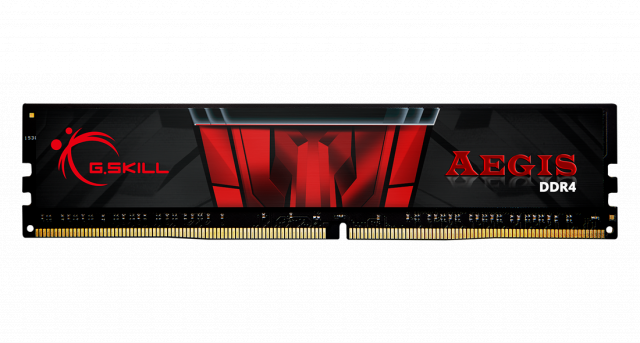 Memory G.SKILL Aegis 8GB DDR4 PC4-21333 2666MHz F4-2666C19S-8GIS 