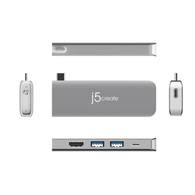 Докинг станция j5create JCD389, 11 в 1, за MacBook, MacBook Pro, MacBook Air 