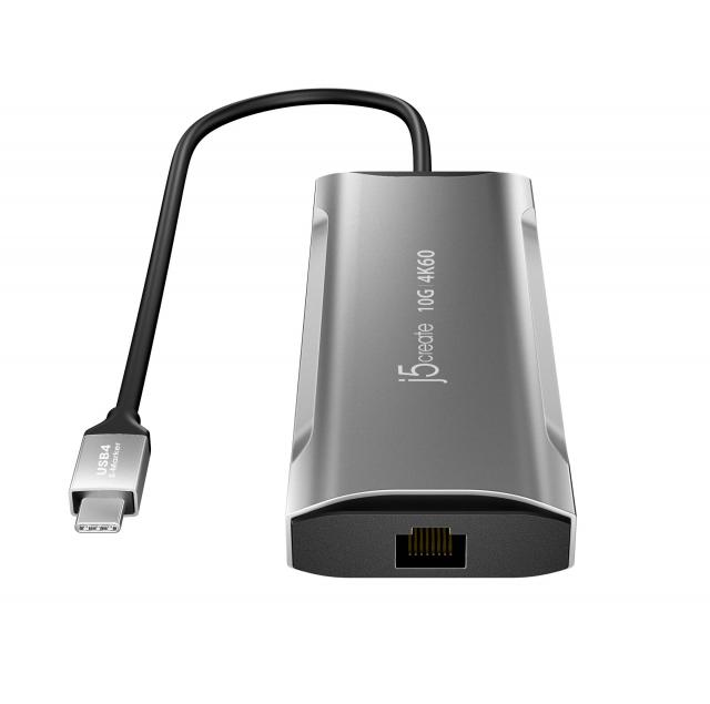 Докинг станция j5create JCD392 100W, USB-C, 10Gbps, 4K60 