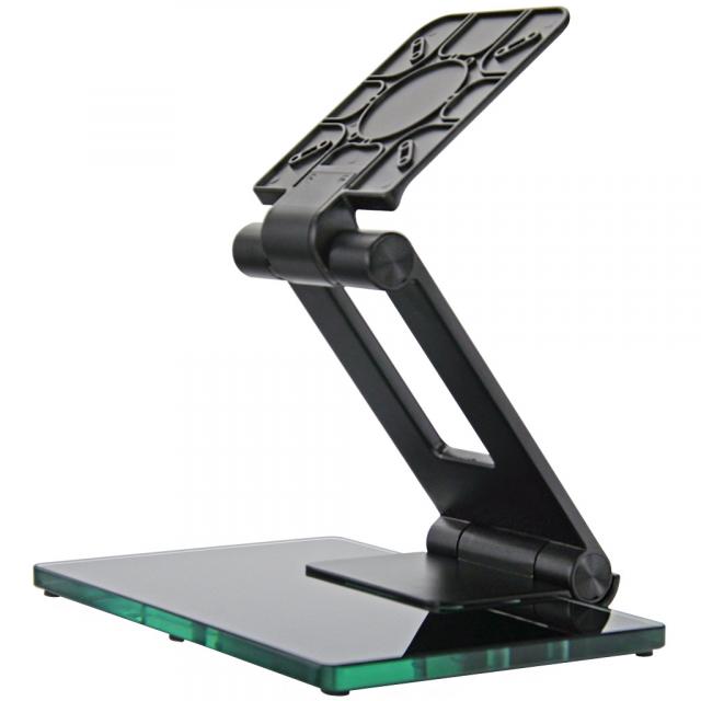 Стойка за тъч монитор Hannspree POS Stand Deluxe, 10.1" - 23", Черна 