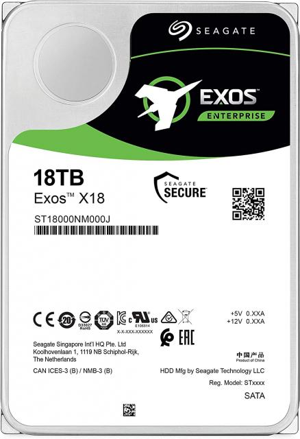 HDD Seagate Exos X18, 18TB, 256MB Cache, SAS  