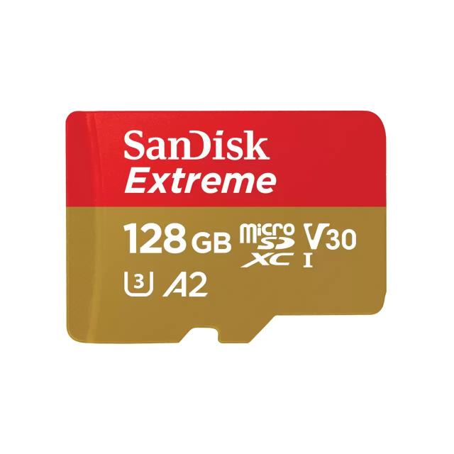 Карта памет SANDISK Extreme microSDXC, 128GB 