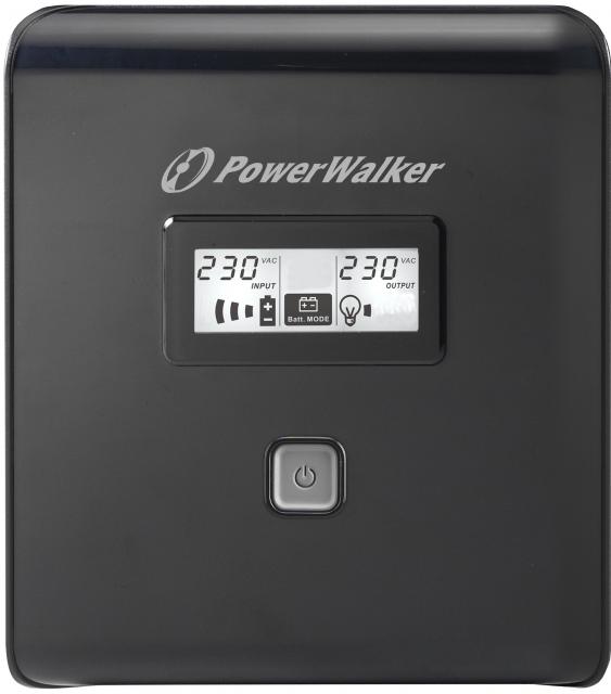 POWERWALKER UPS VI 1000 LCD, 1000VA, Line Interactive 