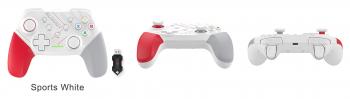 Gamepad A4tech Bloody GPW50, Dual-mode Wireless & Wired, White