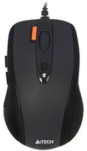 Wired mouse A4Tech N-70FX V-Track silent 