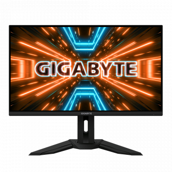 Геймърски Монитор Gigabyte M32U, 31.5" SS IPS UHD, 144Hz, 1ms, HDR 400, KVM, FreeSync Premium Pro