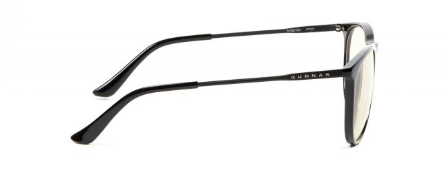 Computer glasses Gunnar Menlo Onyx, Clear, Black 