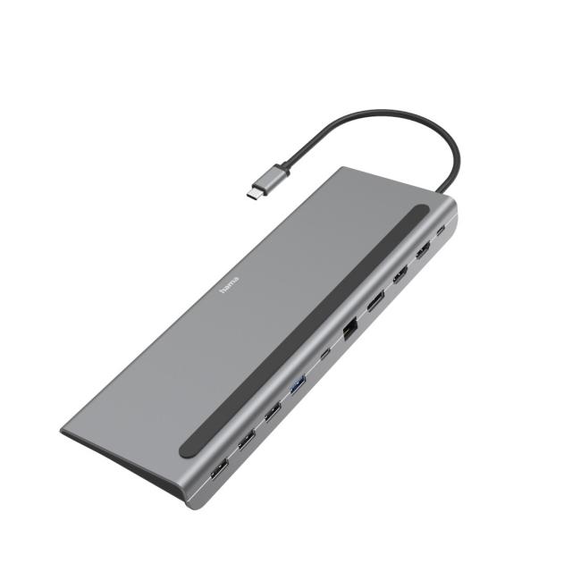 Hama USB-C Docking Station, "Connect2Office Pro", 10 Ports 