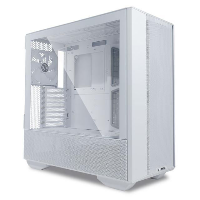 Кутия Lian-Li LANCOOL III Mid-Tower, Tempered Glass, Бяла 