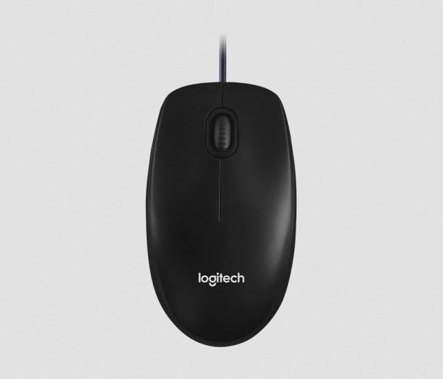 Жична оптична мишка LOGITECH M100 