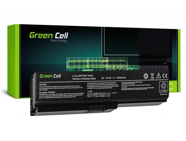 Батерия  за лаптоп GREEN CELL, Toshiba Satellite C650 C650D C660 C660D L650D L655 L750 PA3635U PA3817U, 10.8V, 4400mAh 