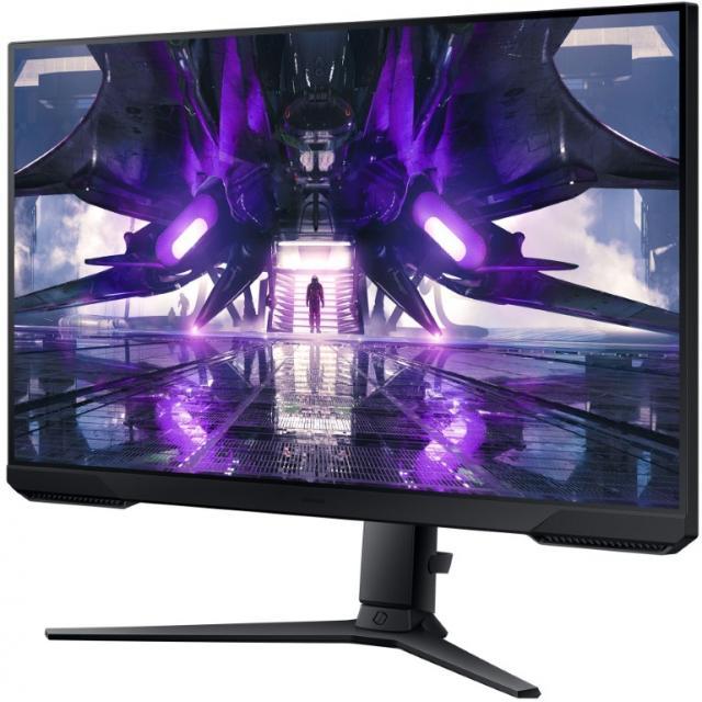 Monitor Samsung 24G30A 24" Odyssey G3, VA, 144 Hz, 1 ms (MPRT), 250 cd/m2, 3000: 1, 1920x1080, Mega DCR, AMD FreeSync Premium, Display Port, HDMI, Black 