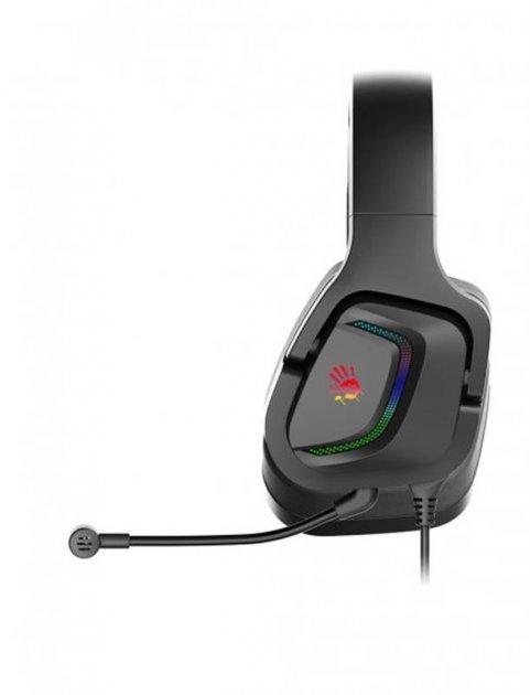 Gaming Earphone A4TECH Bloody G573, USB, RGB, Microphone, Black 