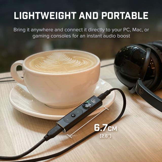 Външна звукова карта Creative Sound Blaster X1, USB-C, DAC, Super X-FI 