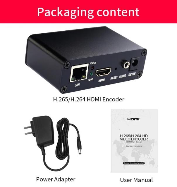 ESTILLO HDSW0019M1, H.265-HEVC / H.264-AVC, HDMI 