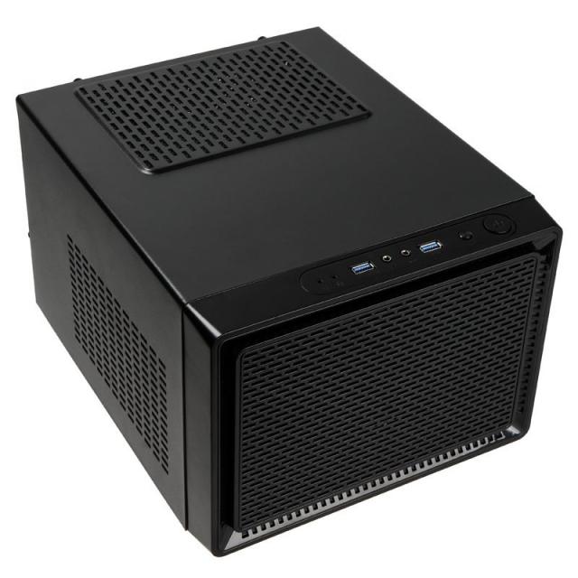 Кутия Kolink Satellite Cube, Mini-ITX, Micro-ATX, Черен 