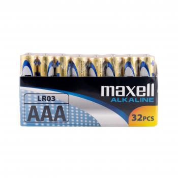 MAXELL Alkaline batteries LR03 1,5V AAA 32 pcs. pack